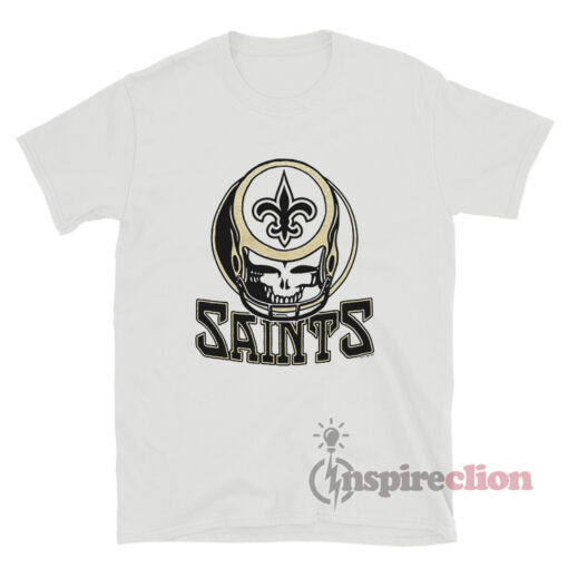 NFL x Grateful Dead x New Orleans Saints T-Shirt