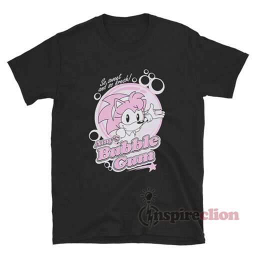 Sonic The Hedgehog Amy's Bubble Gum T-Shirt