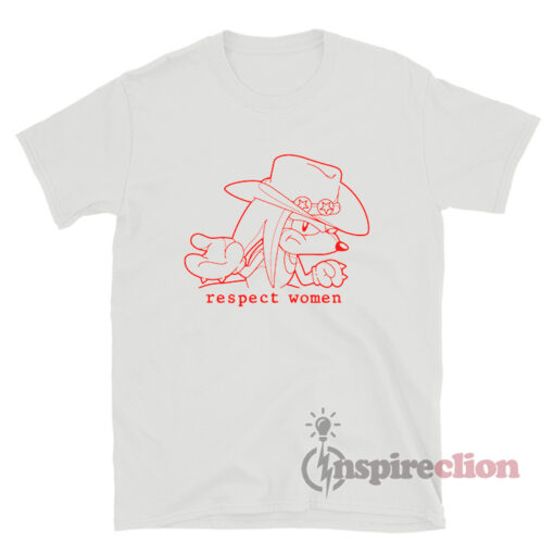 Sonic The Hedgehog Respect Women T-Shirt