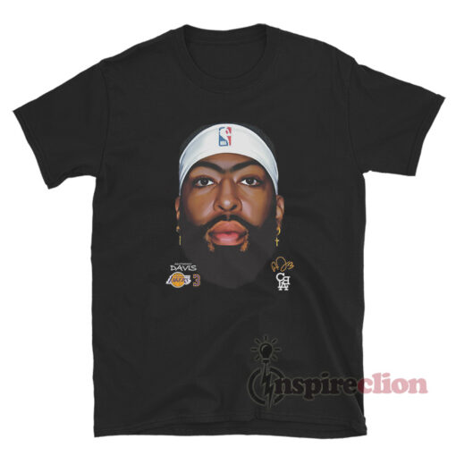 Can't Beat LA Anthony Davis Face T-Shirt