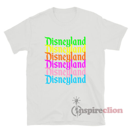 Blink-182 Mark Hoppus Disneyland Rainbow T-Shirt