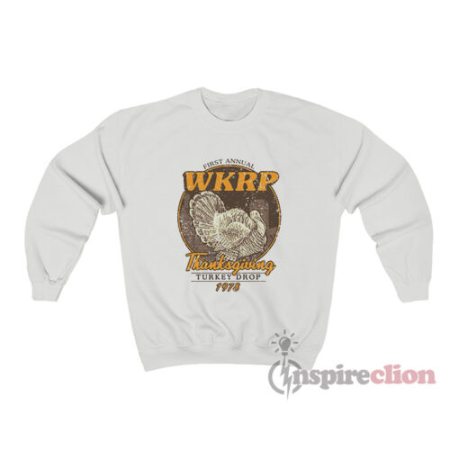 First Annual WKRP Thanksgiving Turkey Drop 1978 Sweatshirt