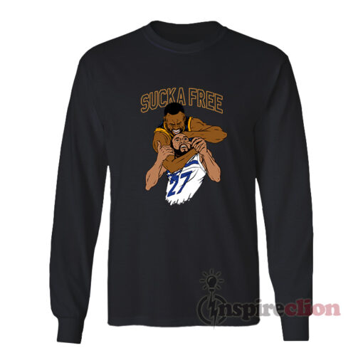 Golden State Warriors Suck A Free Dray Long Sleeves T-Shirt
