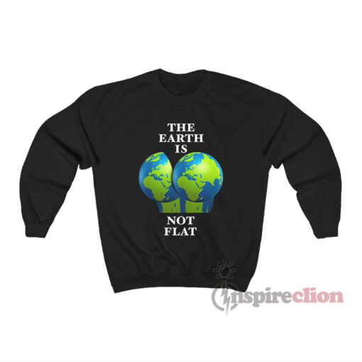 The Earth Is Not Flat Sweatshirt