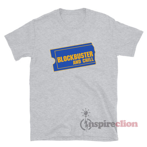 Blockbuster And Chill Logo T-Shirt
