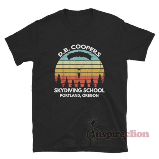 DB Coopers Skydiving School Portland Oregon T-Shirt
