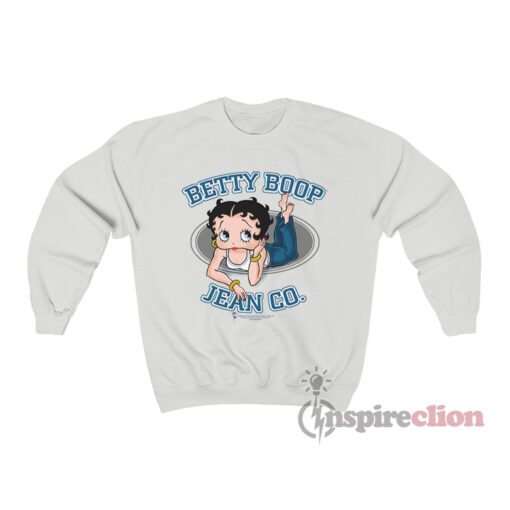 Betty Boop Jean Co Sweatshirt