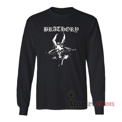 Bratlord Bathory Black Metal Long Sleeves T-Shirt