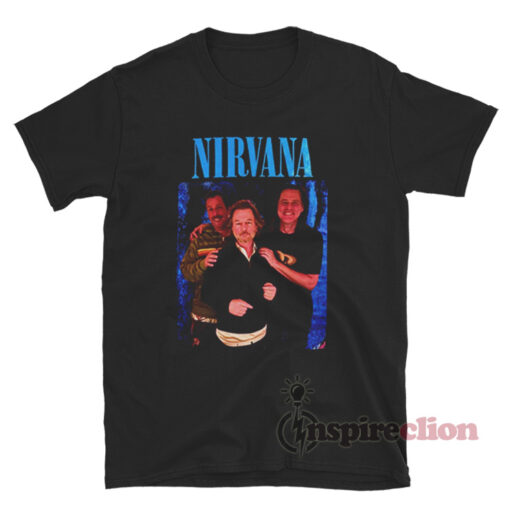 Nirvana Adam Sandler David Spade And Jim Carrey T-Shirt