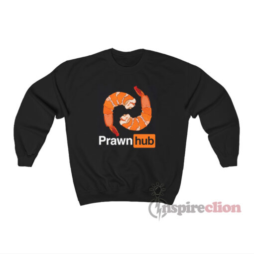 Prawn Hub Logo Parody Sweatshirt