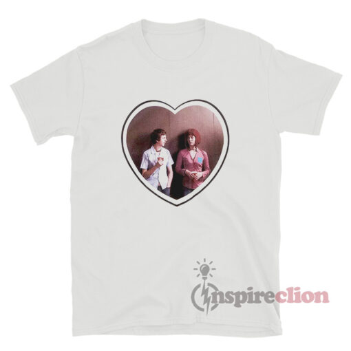 Scott Pilgrim Vs The World Scott And Ramona Heart T-Shirt