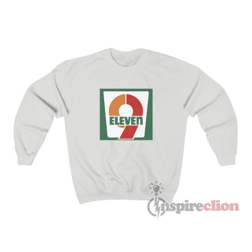 7 Eleven 9 Eleven Logo Funny Sweatshirt