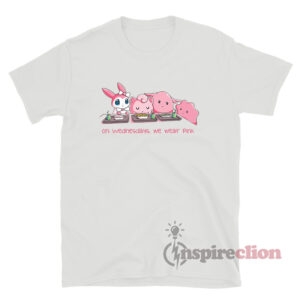 Pokemon On Wednesdays We Wear Pink T-Shirt