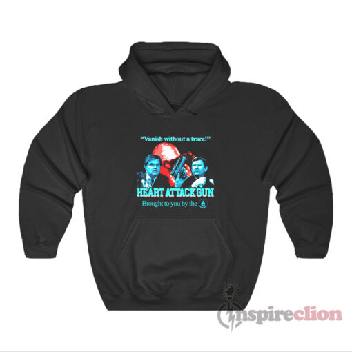 Raygun Vanish Without A Trace Heart Attack Gun Hoodie