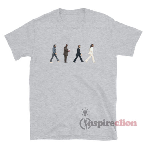 Samuel L Jackson Pulp Fiction Marsellus Abbey Road T-Shirt