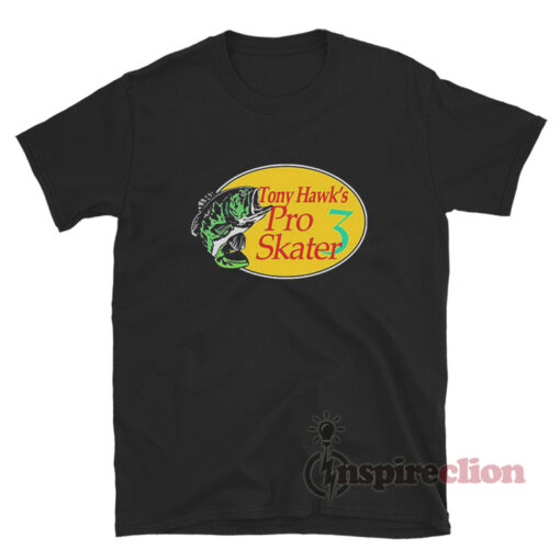 Tony Hawk's Pro Skater 3 Logo Parody T-Shirt