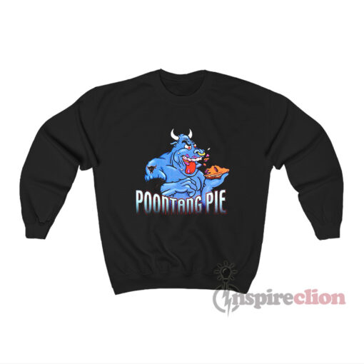 Vintage WWE The Rock Poontang Pie Sweatshirt