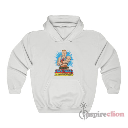 Bobby Hill-Man By The Propane Of Grey Skull Hoodie