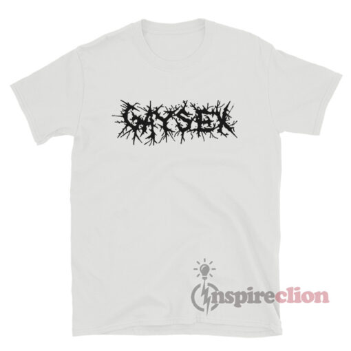 Gay Sex Metal Logo T-Shirt