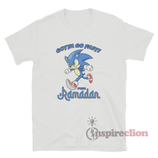 Sonic Gotta Go Fast For Ramadan T-Shirt
