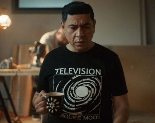 This Fool Chris Estrada Wears A Television Marquee Moon T-Shirt