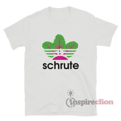 Beetroot Schrute Logo Parody T-Shirt