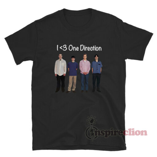 I Love One Direction Weezer Meme T-Shirt