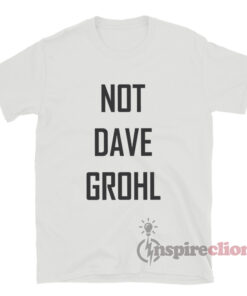 Ruierjia Dave Grohl / Foo Fighters Men's Cotton T-Shirt - Short Sleeve Graphic Tee - View #14