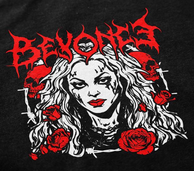 Queen Beyonce Metal T-Shirt For Women Or Men - Inspireclion