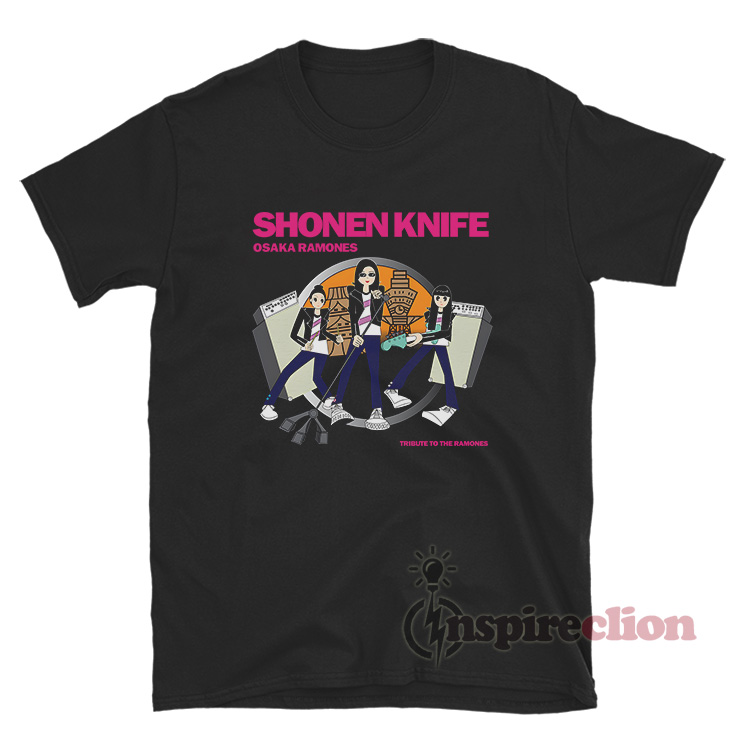 Shonen Knife Osaka Ramones A Tribute To The Ramones T-Shirt