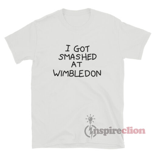 The Simpsons I Got Smashed At Wimbledon T-Shirt