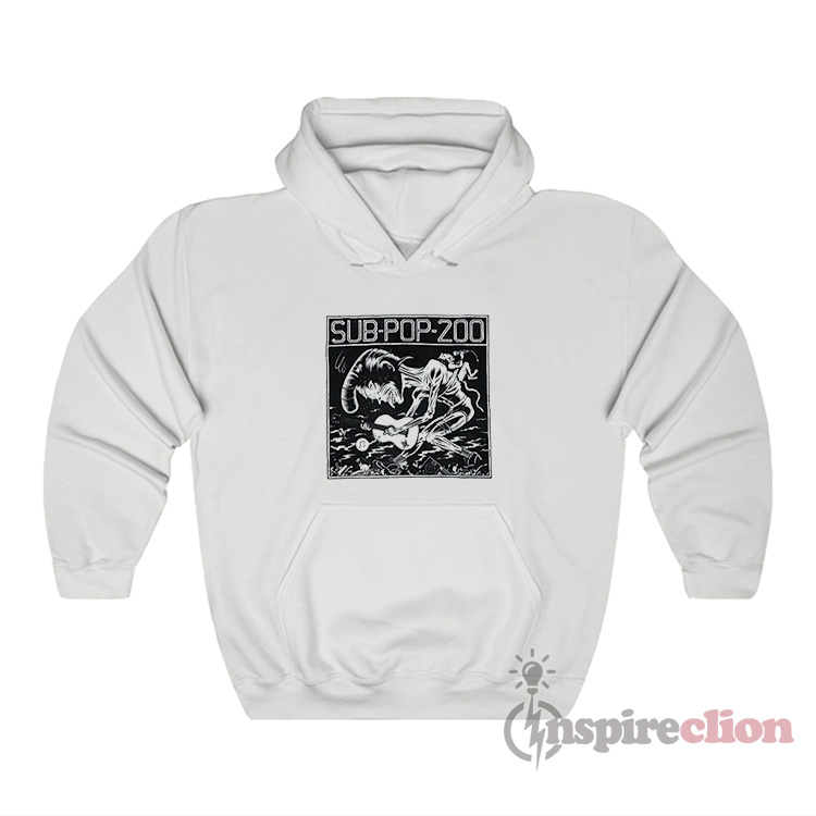 Kurt Cobain Sub Pop 200 Hoodie