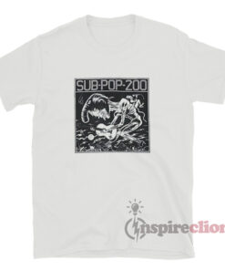 Kurt Cobain Sub Pop 200 T-Shirt For Unisex - Inspireclion.com