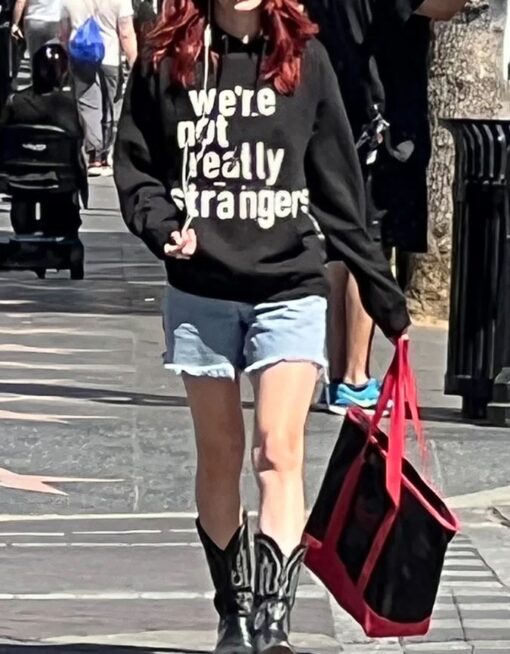 We're Not Really Strangers Be Afraid And Do It Anyway Hoodie
