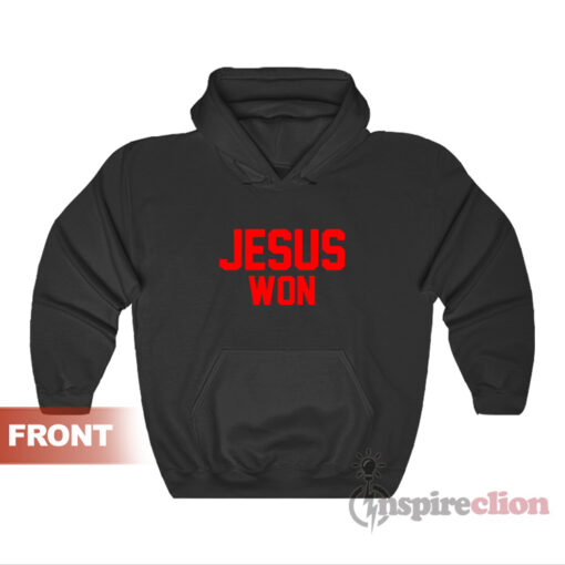 Ohio State Buckeyes Jesus Won Hoodie