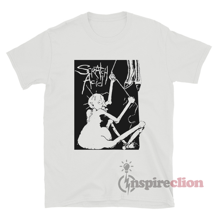 Vintage Kurt Cobain Scratch Acid T-Shirt - Inspireclion.com