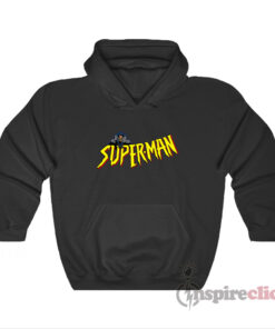 Confused Heroes Batman Superman Spiderman Logo Hoodie