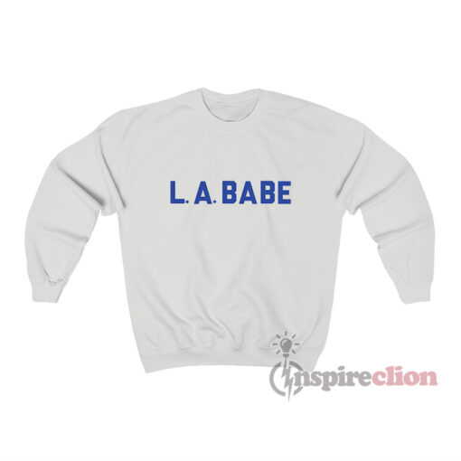 Pearl Charles LA Babe Logo Sweatshirt
