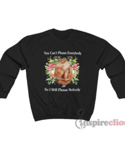 You Can't Please Everybody So I Will Please Nobody Sweatshirt