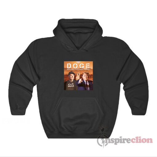 Elon Musk Donald Trump Doge Hoodie