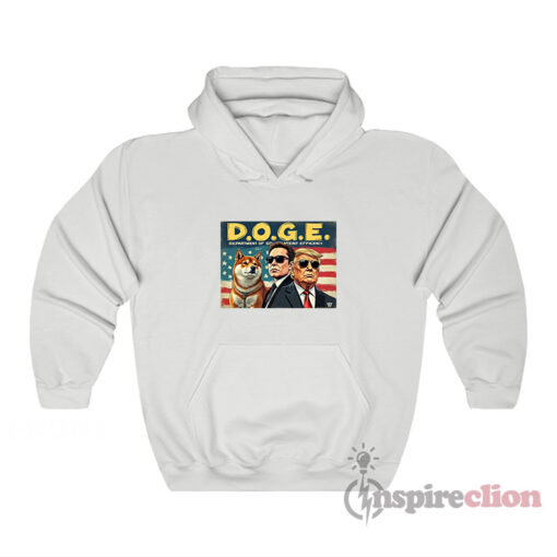 Donald Trump Doge Department Of Government Efficiency Hoodie