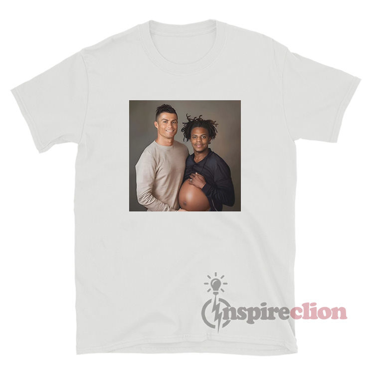 Cristiano Ronaldo And IShowSpeed Pregnant T Shirt Inspireclion