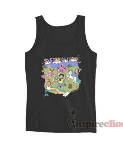 Cute System Of A Down Cartoon Tank Top