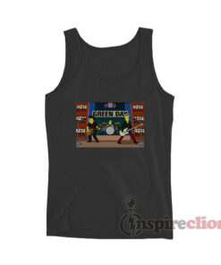 Green Day In The Simpsons Movie Tank Top