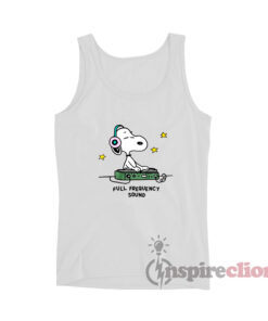 Snoopy Full Frequency Sound Tank Top