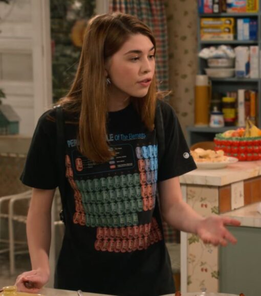 That '90s Show Leia Periodic Table Of The Elements T-Shirt