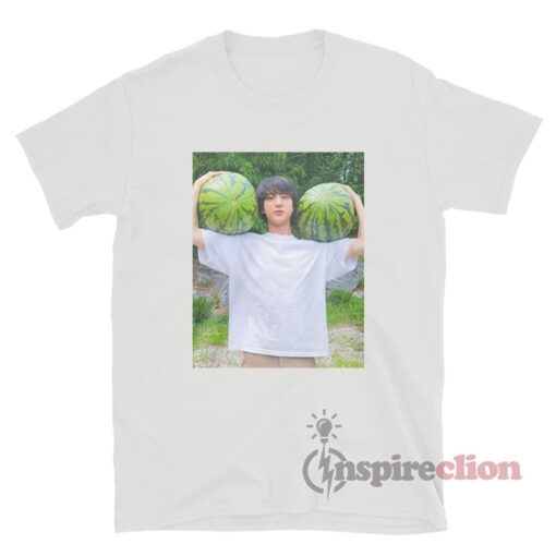 Jin Photo With Left And Right Watermelons T-Shirt