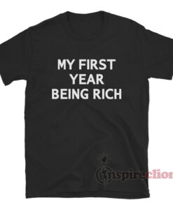ASAP Rocky My First Year Being Rich T-Shirt