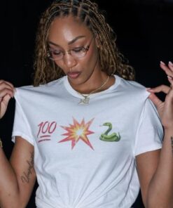 A'ja Wilson Emoji Wilt Bam Kobe T-Shirt