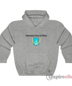 Lady Bird Immaculate Heart Of Mary Hoodie